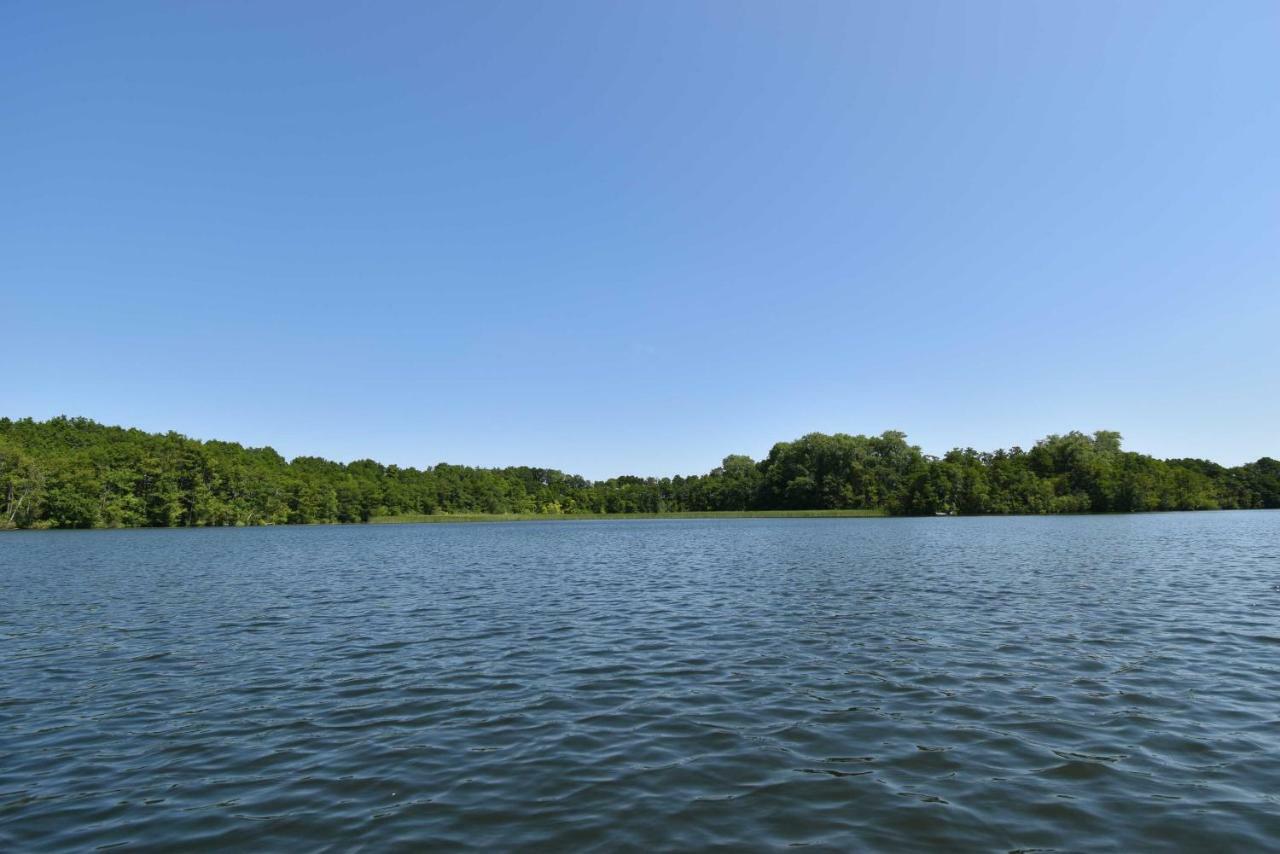 Luxus-See-Domizil Mit Sauna, Kamin Und Boot-130 Qm Fuer 6 Personen Krakow am See Exteriér fotografie
